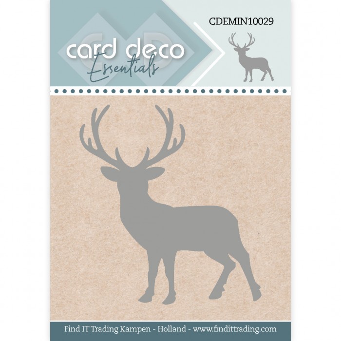 Card Deco Essentials Mini Dies - Reinsdyr - Bilde 1