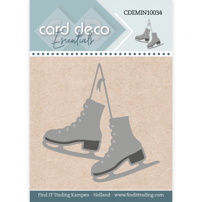 Card Deco Essentials Mini Dies - Skøyter - Bilde 1