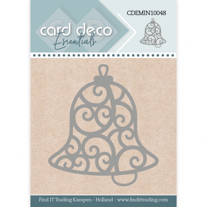 Card Deco Essentials Mini Dies - Juleklokke - Bilde 1