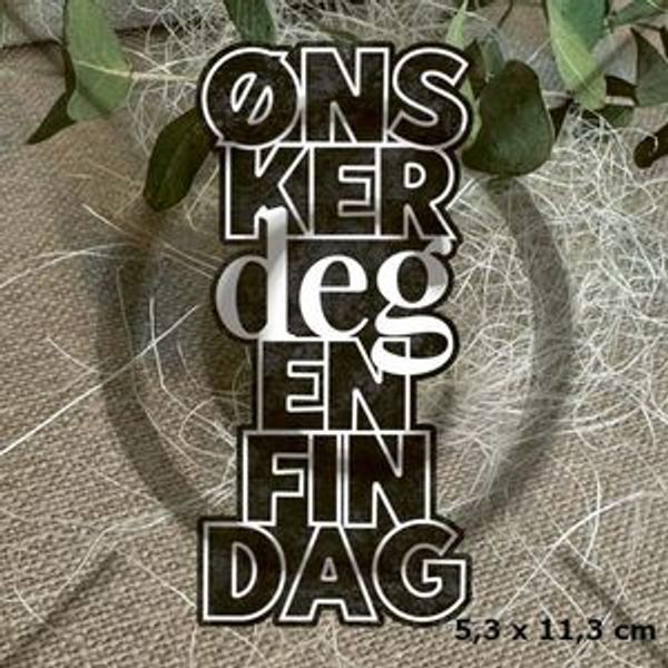 17224.jpg Papirdesign - Ønsker deg en fin dag
