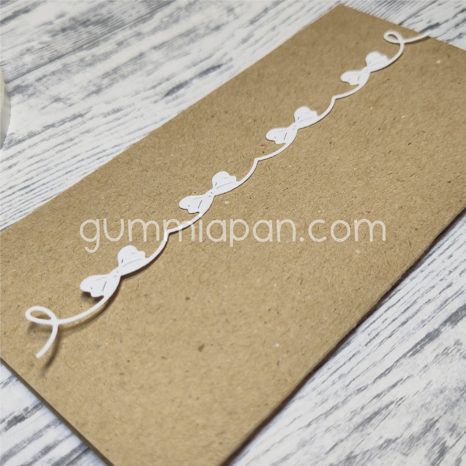 Gummiapan Die  Sløyfer på snor - Bilde 1