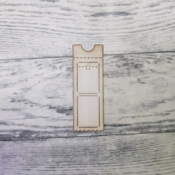 Gummiapan Die Stor billett  med stjerne