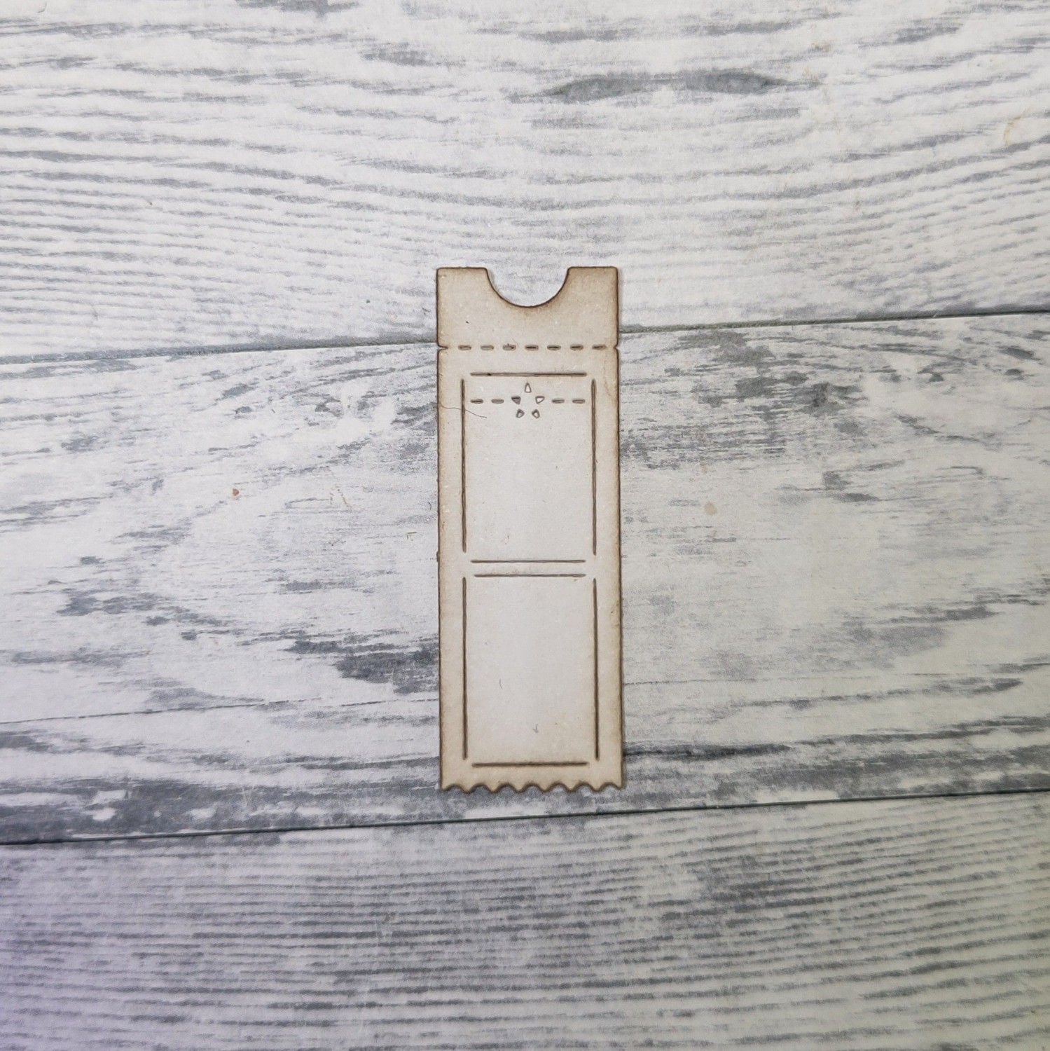 Gummiapan Die Stor billett  med stjerne - Bilde 1