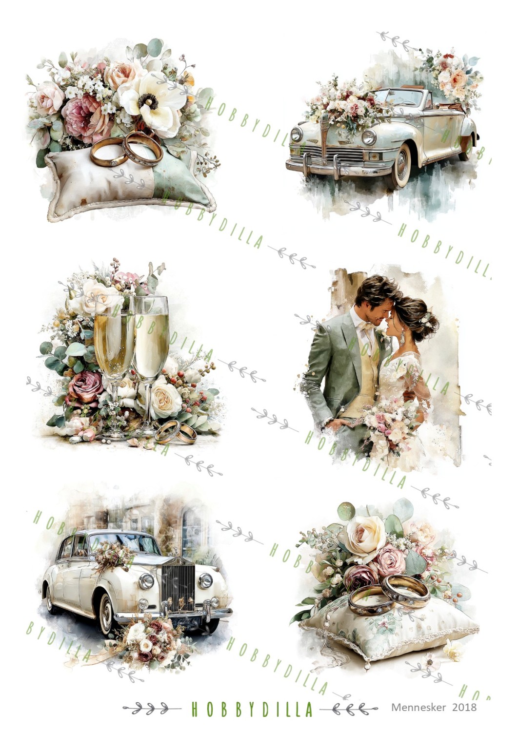 Mennesker 2018 M Bryllup - Bilde 1