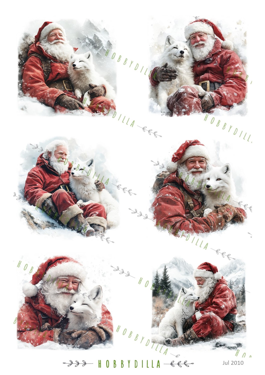 Jul 2010 M Nisse med Fjellrev - Bilde 1