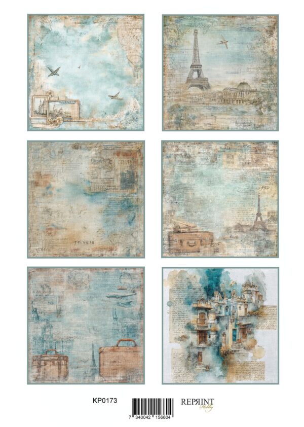 Reprint Motivark  Masculine Moments tags - A4