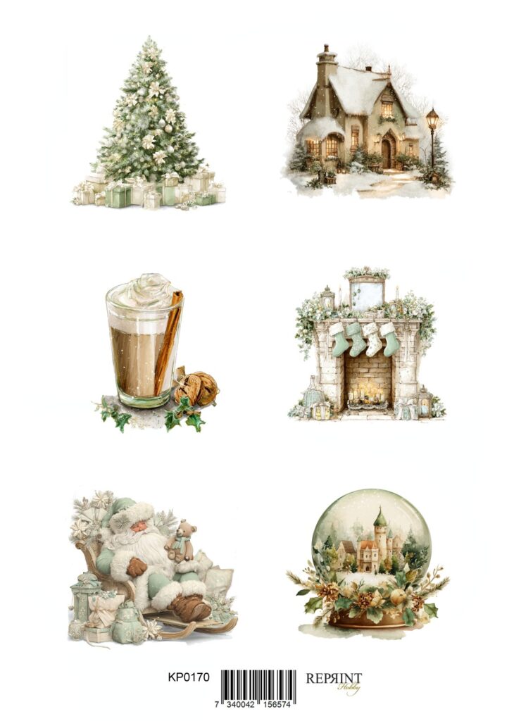 Reprint Motivark Home for Christmas - A4