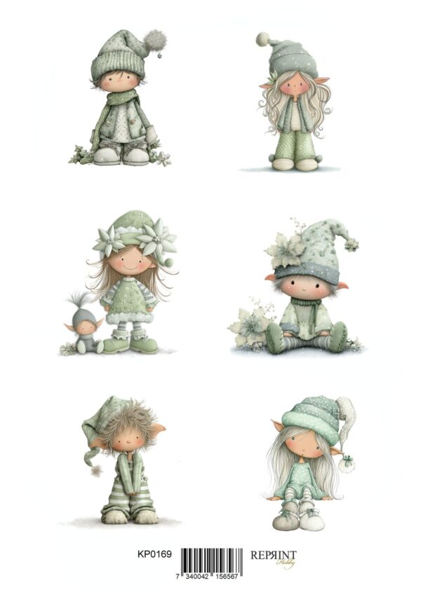 Reprint Motivark Elfs - A4