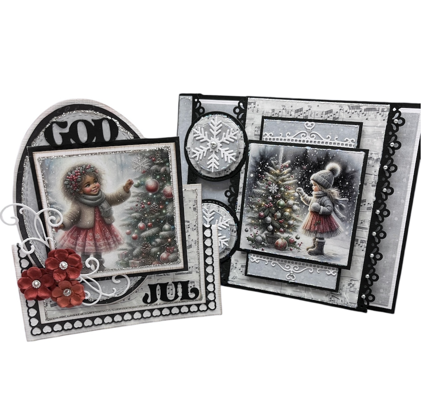 Julekit 18 Barn pynter juletre - Bilde 2