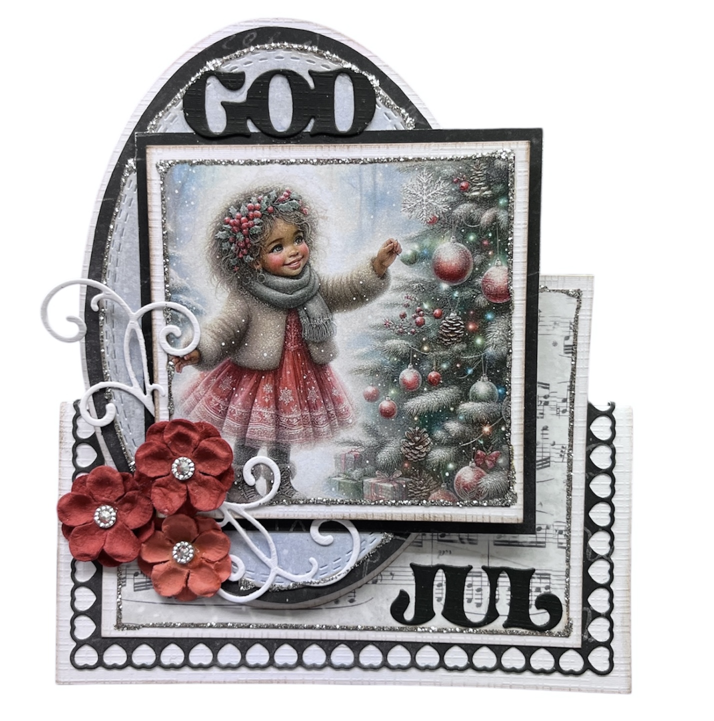 Julekit 18 Barn pynter juletre - Bilde 3