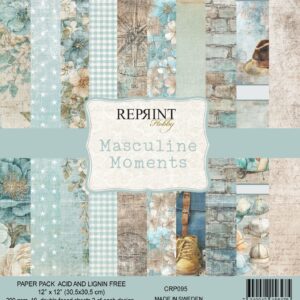 Reprint Masculine Moments Collection Paperpack - 12x12 - Bilde 1