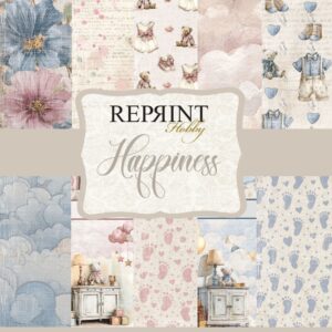 Reprint Happiness Collection - 6x6 Blokk - Bilde 1