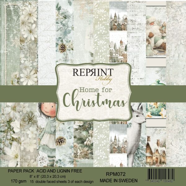 17406.jpg Reprint Home for Christmas Collection - 8x8