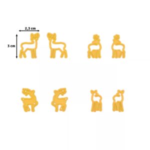 Nellie's Choice • Shape Dies Small Deers 8pcs - Bilde 3