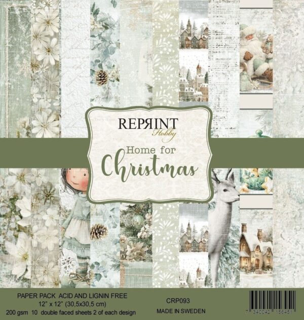 17443-1.jpg Reprint Home for Christmas Collection Paperpack - 12x12