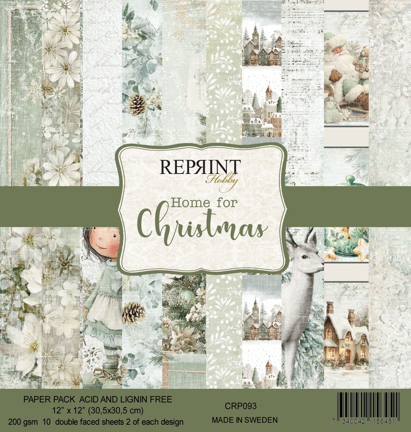 Reprint Home for Christmas Collection Paperpack - 12x12 - Bilde 1