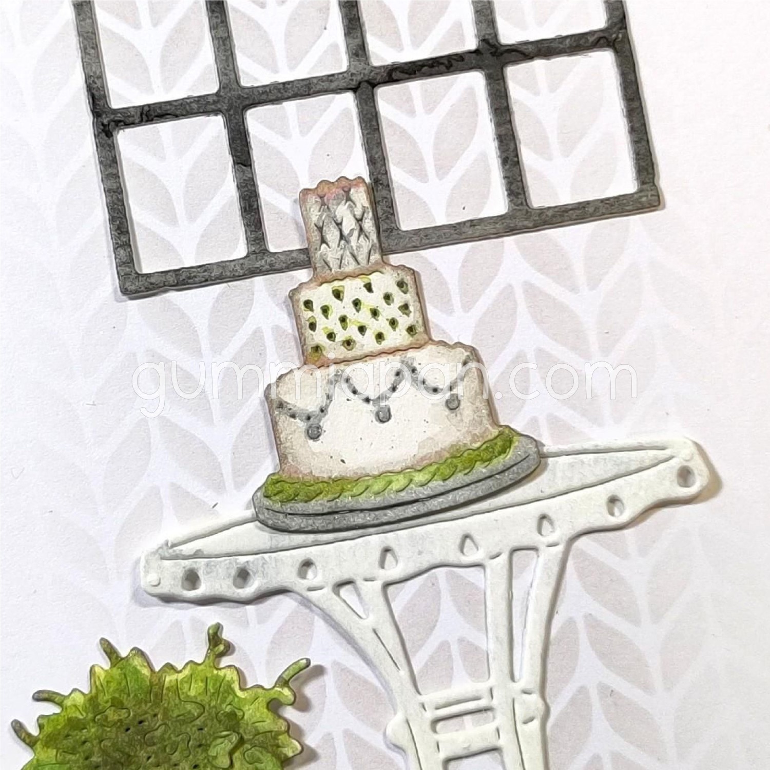 Gummiapan Dies Bryllupskake - Bilde 1