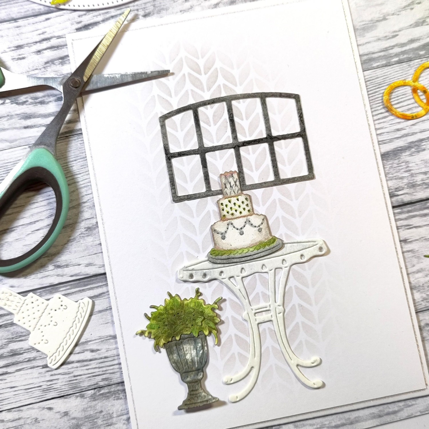 Gummiapan Dies Bryllupskake - Bilde 2