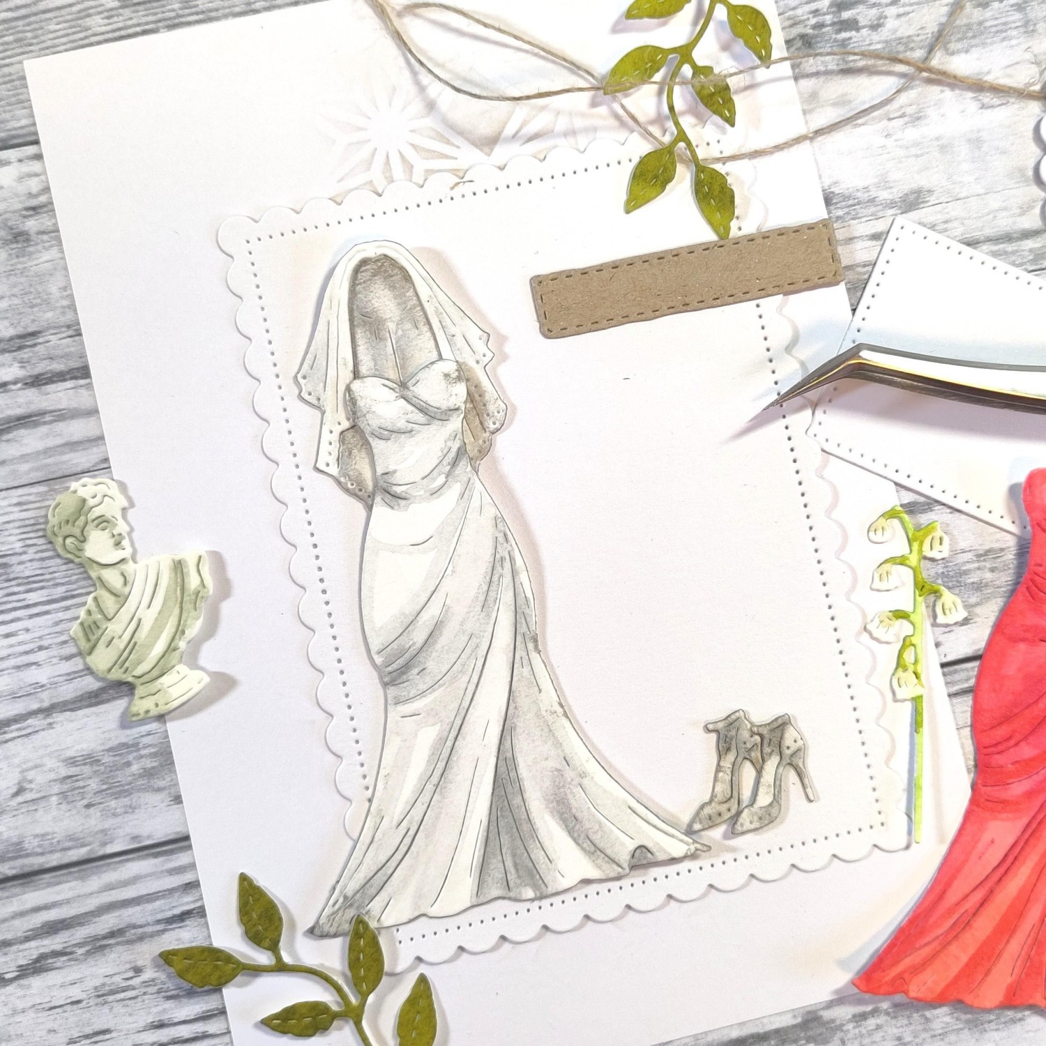 Gummiapan Dies Brudeklær - Bilde 1