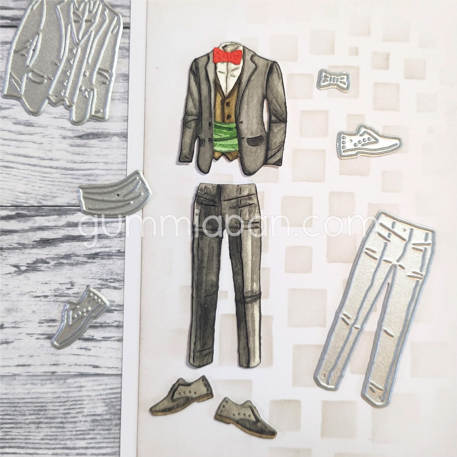 Gummiapan Dies Herreklær - Bilde 1