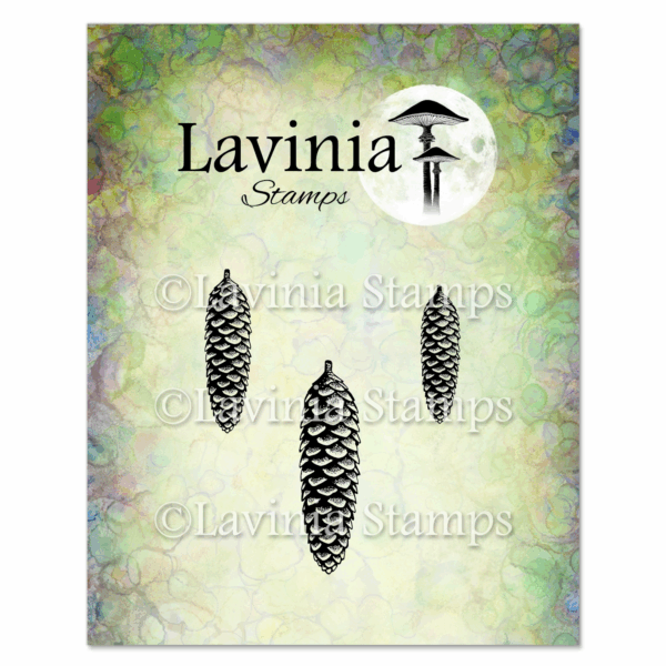 Lavinia Sugar Pine Cone Stamp LAV1018