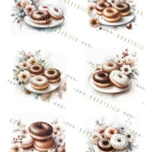 Motivrk Smågodt 1017 M Donuts med Sjokolade - Bilde 1