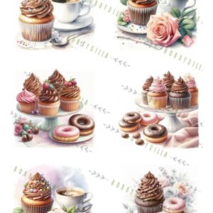 Motivrk Smågodt 1018 M Cupcake sjokolade - Bilde 1