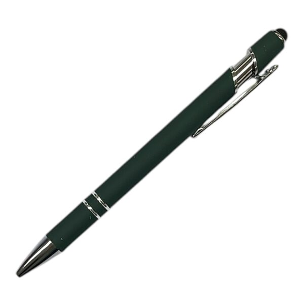 17517.jpg Kulepenn - Mørk Grønn/Sølv 1stk Nr: 8