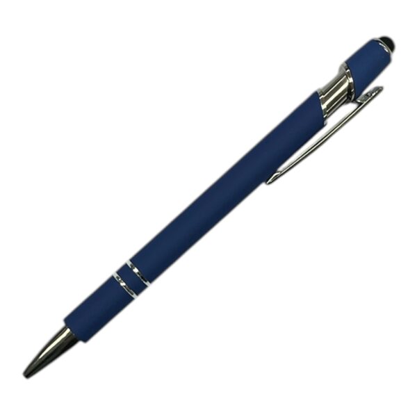 17519.jpg Kulepenn - KongeBlå/Sølv 1stk Nr:12