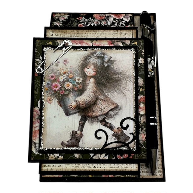 Kit 6 Staffeli Notatblokk - Sort - Bilde 3