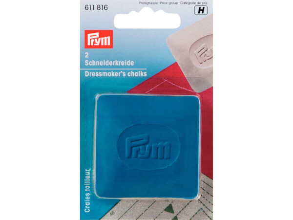 Prym merkekritt gul/blå 2stk.