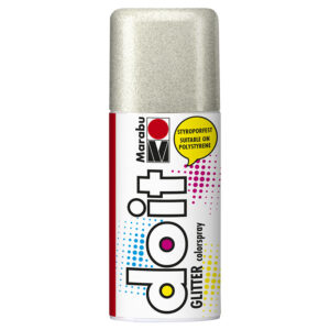 Marabu do it colorspray 582 Glitter Silver - Bilde 2