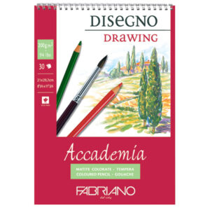 Fabriano Accademia Drawing Spiral 200g A3 – 30ark - Bilde 3