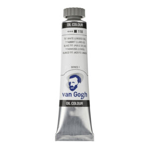 Van Gogh Olje 20ml - 118 Titanium white (linseed oil) - Bilde 2