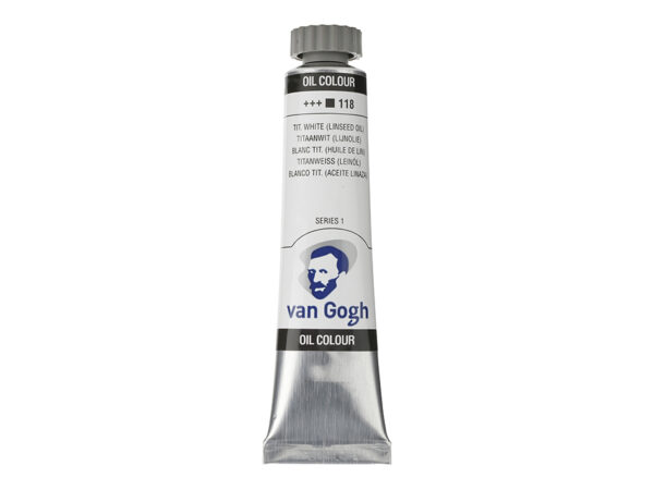Van Gogh Olje 20ml - 118 Titanium white (linseed oil)