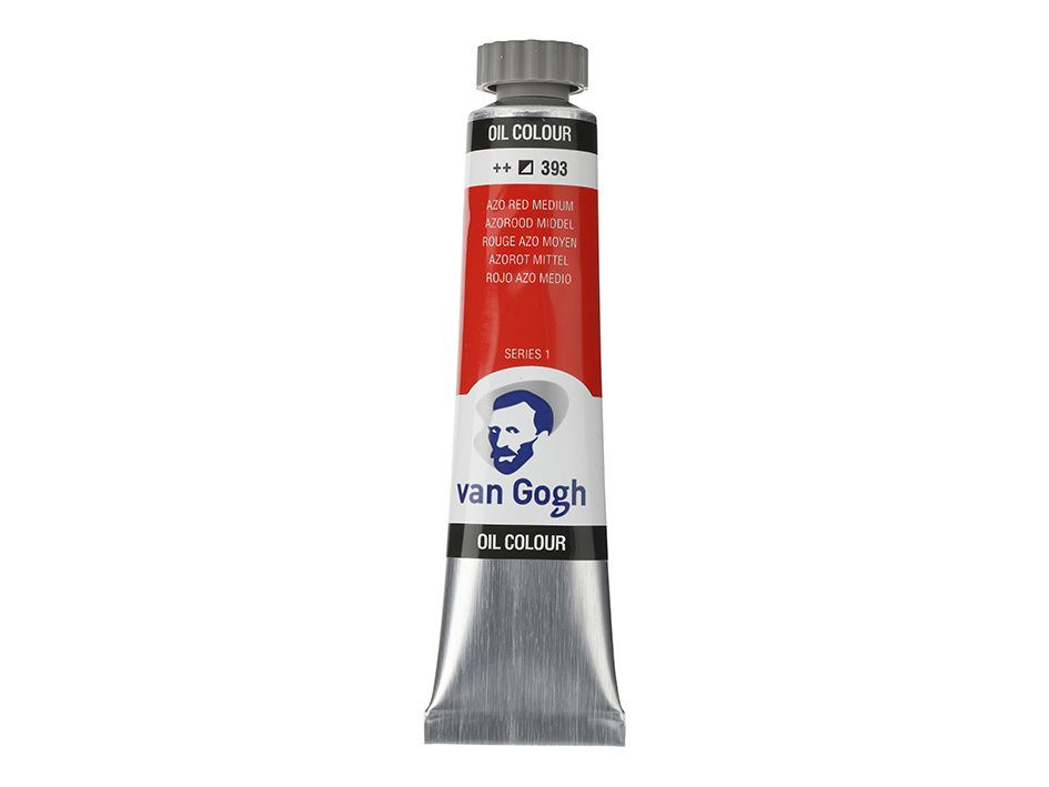 Van Gogh Olje 20ml - 393 Azo red - Bilde 2