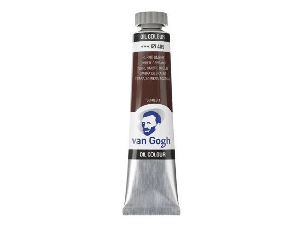 Van Gogh Olje 20ml - 409 Burnt umber