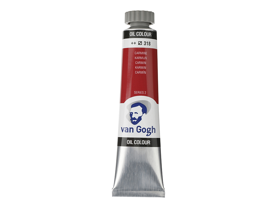Van Gogh Olje 20ml - 318 Carmine - Bilde 1