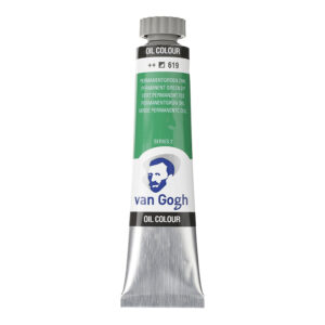 Van Gogh Olje 20ml - 619 Permanent green deep - Bilde 2