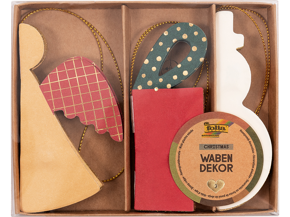 Folia Papirdekor Jul 3stk - Bilde 3