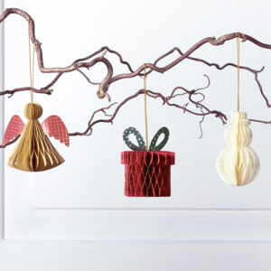 Folia Papirdekor Jul 3stk - Bilde 2