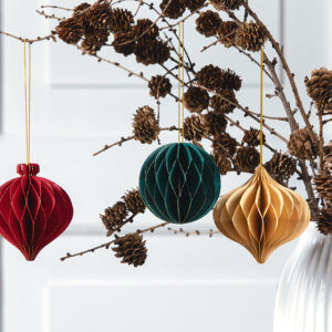 Folia Papirdekor Jul 3stk - Bilde 2