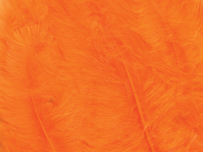 Fjær Orange - 15 stk - Bilde 1
