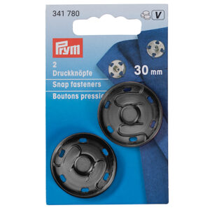 Prym Patentknapper 30mm - Gunmetall - Bilde 2