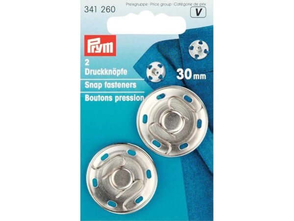 4290.jpg Trykknapper sølv 30mm