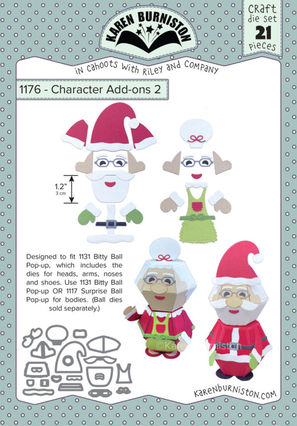 Karen Burniston Dies - Christmas Character Add-Ons 2