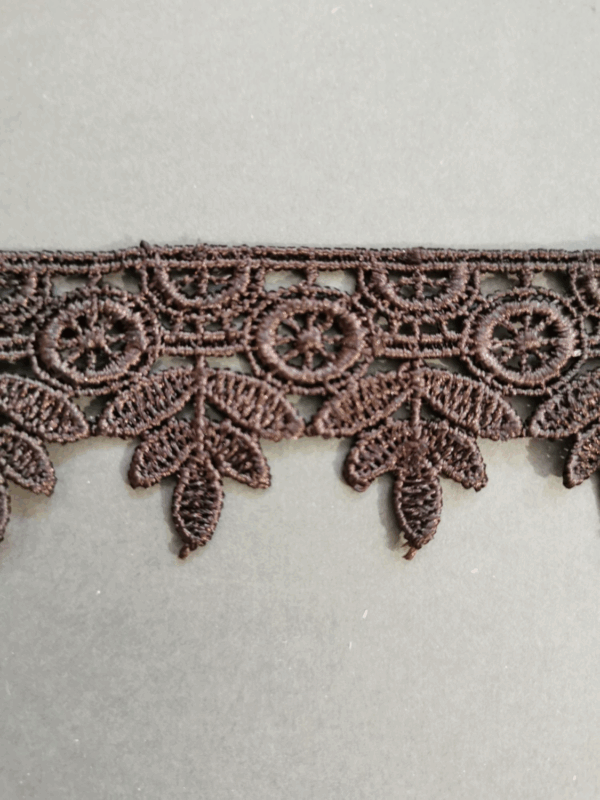 Bånd Mørk Brun B: 3,5cm