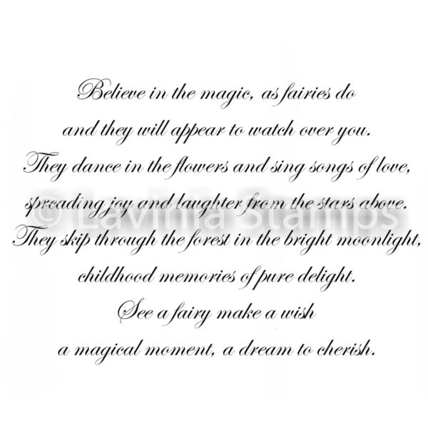 Lavinia See a Fairy Make a Wish LAV485