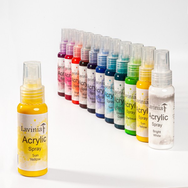 Lavinia Acrylic Spray, Sun Yellow