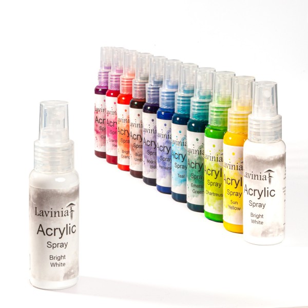 Lavinia Acrylic Spray, Bright White
